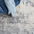 thumbnail image 6 of SAFAVIEH Invista Sylvester Abstract Area Rug, Grey/Blue, 6'7" x 6'7" Round, 6 of 11