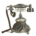 thumbnail image 3 of Teléfono europeo MS-5700D de resina con esfera giratoria clásica vintage y rotación antigua, 3 of 14
