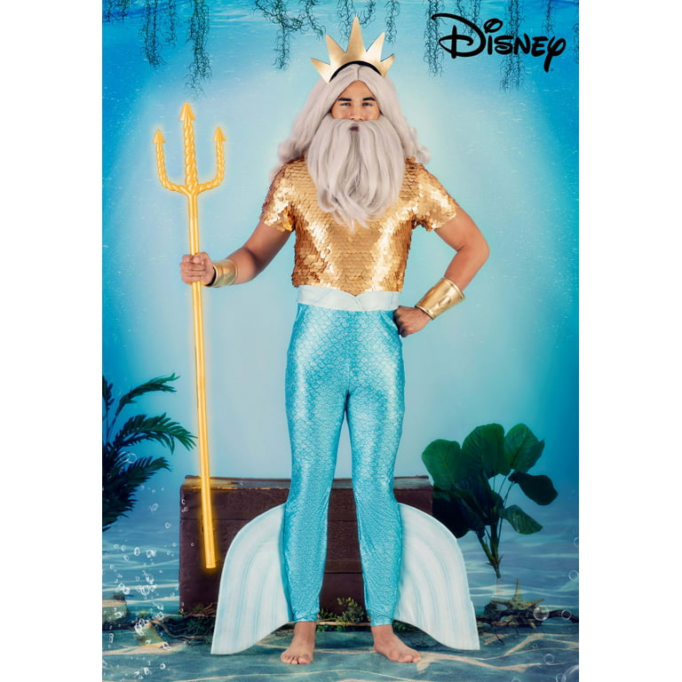 Tritón y Ariel  Mermaid halloween costumes, Halloween outfits, Little  mermaid costumes
