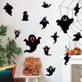 thumbnail image 3 of Decoración de murciélagos de terror para Halloween decoración decorativa de PP para techo pared y árboles, 3 of 9