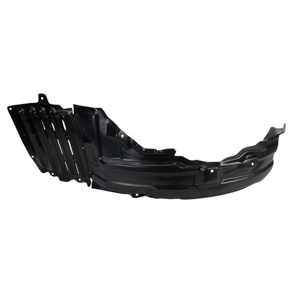 TRQ Front Left Inner Fender Liner Black Drivers Side Fits Select 2008-2009 Mitsubishi Lancer MI1248121