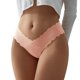 thumbnail image 1 of Gibobby Calzoncillos de encaje para mujer sexys Tangas a rayas de cintura alta personalizadas, tangas personalizadas, ropa interior de mujer, Tanga de algodón(C,XL), 1 of 4