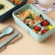 thumbnail image 5 of Bolsa Del Almuerzo Fiambrera para microondas vajilla de plástico contenedor de almacenamiento de alimentos caja Bento escolar Sywqhk Libre de BPA, 5 of 8