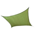 thumbnail image 2 of ShadeLogic Sun Shade Sail, Heavy Weight, 12' Square, Lime Green, 2 of 4