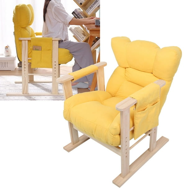 EBTOOLS Sofa Chair,Household Height Adjustable Foldable Wooden Armrest