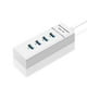 thumbnail image 1 of Monstrate ABS USB 3.0 Hub Reemplazo portátil 4 puertos U-disk Teclado WiFi Cámara Joystick Desktop Hubs Accesorios Blanco 1.2M Type3 NO3, 1 of 6