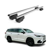 2024-2026 Lexus TX Roof Rack Cross Bars Luggage Carrier Alu Gray 2x