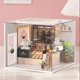 thumbnail image 1 of Coffee Shop 3d Three-dimensional Puzzle Diy Handmade House Assembly Model Gift For Girls Kids Toy Girls, 1 of 4