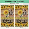 thumbnail image 6 of Havanese Sunflower Garden Flag Watercolor Dog Welcome Spring Summer Wooden Print Flag Banner Outside Yard Decor 12.5X18 Inch Double Side, 6 of 6