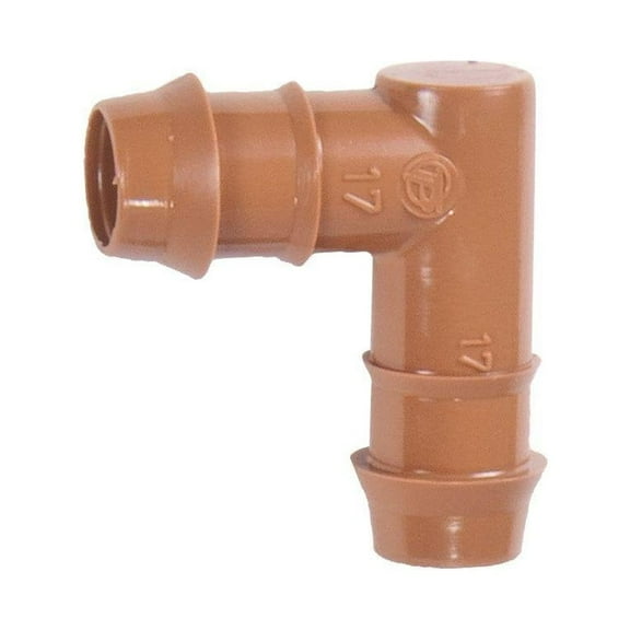 Dig CB76-10 Drip Irrigation Tubing Fitting, Brown