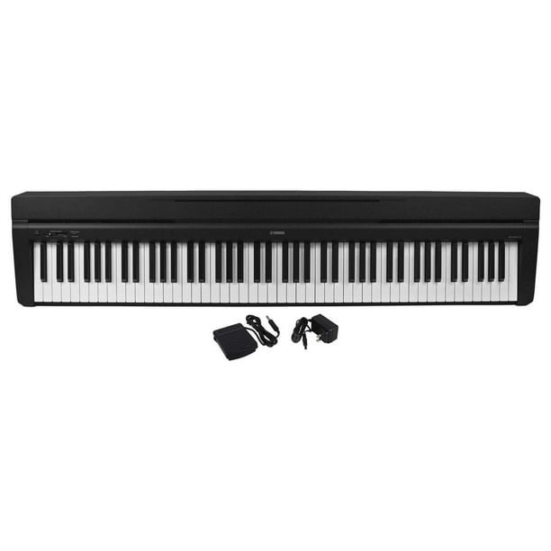 Sin valor Ajustable Sobriqueta Yamaha P45, 88-Key Weighted Action Digital Piano (P45B) - Walmart.com