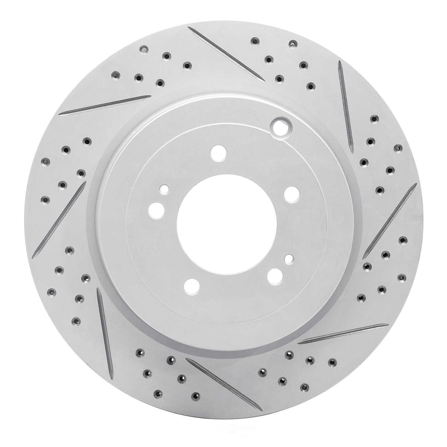 Dynamic Friction Company 830-72042R DFC Geoperformance Rotor - Drilled and Slotted
