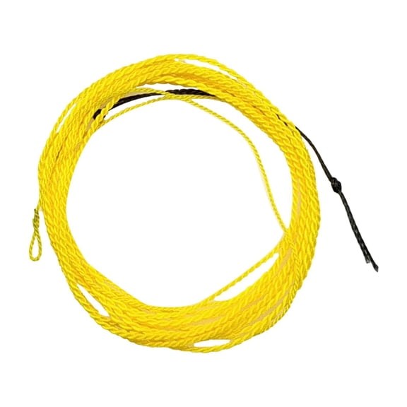 yotijay Fly Fishing Line Sinking 9 ft Lightweight Practical, Tapered Freshwater, Yellow