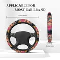 thumbnail image 5 of Haiem Vibrant Street Art Portrait Print Steering Wheel Cover 15 Inches for Women Men, Neoprene Anti-Slip Cute Car Steering Wheel Grip Wrap Car Accessories Protective Case Cover for Vehicle Truck SUV, 5 of 8