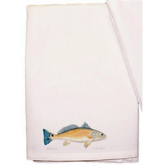 Betsy Drake Red Drum Guest Towel Set of 2