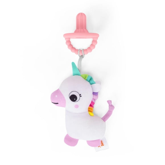 Jouet de Dentition en Peluche SootheMate de Bright Starts - Licorne, groupe d'âge: 0M+ - 17487