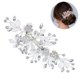 thumbnail image 1 of Tocado de flores hecho a mano con hojas de aleación, tocado de boda nupcial, joyería de diamantes de imitación para el cabello, peineta para el cabello, accesorios nupciales para el cabello MFZFUKR 2035993-3, 1 of 8