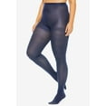 thumbnail image 3 of Comfort Choice Women's Plus Size 2-Pack Opaque Tights, 3 of 6