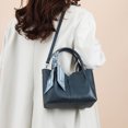thumbnail image 3 of Transporte Fashion Crossbody Bagty Bolsas Cuero Vegano Mujeres Bolso Hombro Vaca Gran Capacidad Color Sólido Al Aire Libre, 3 of 7