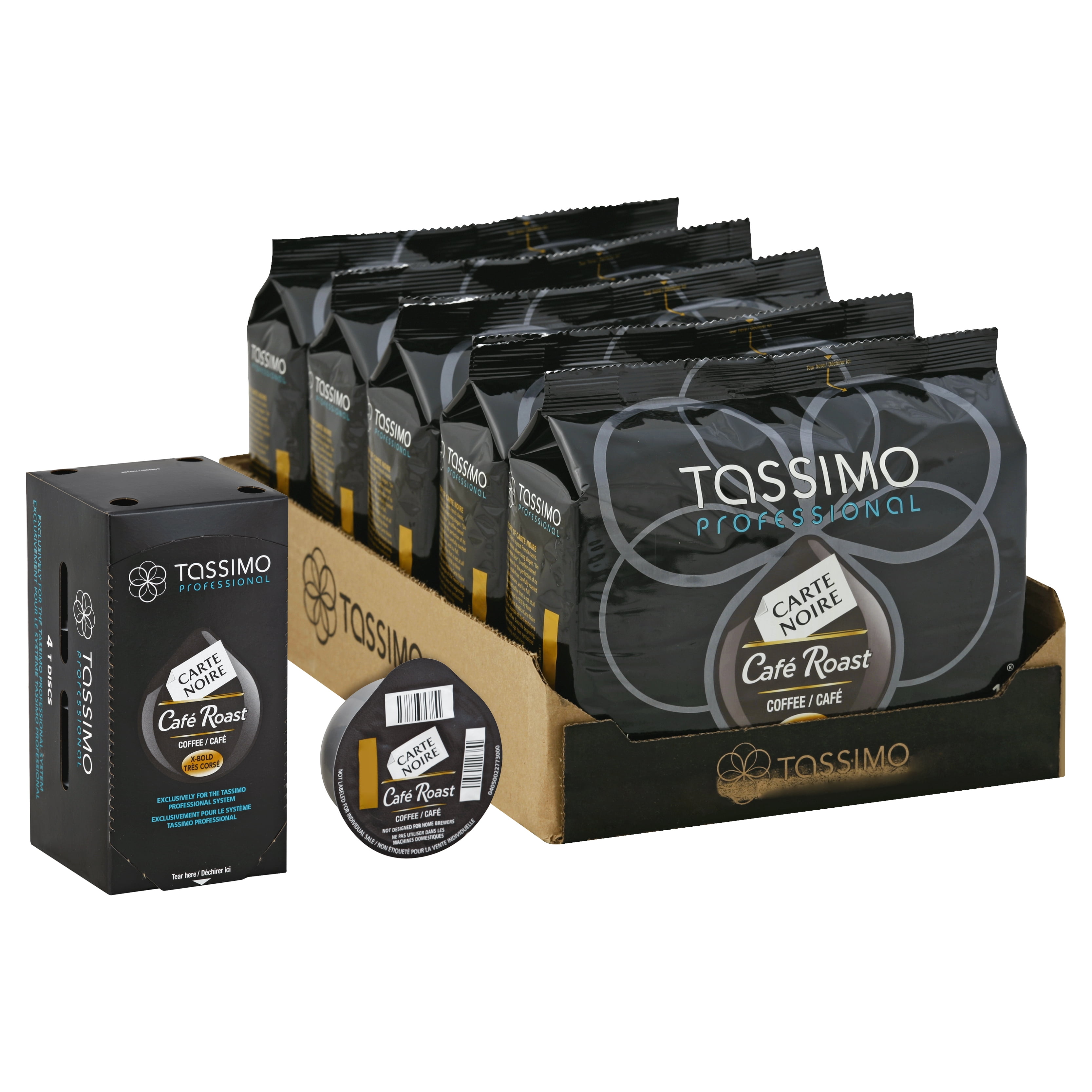 Carte Noire Cafe Roast Ground Coffee TDisc for Tassimo Brewing System