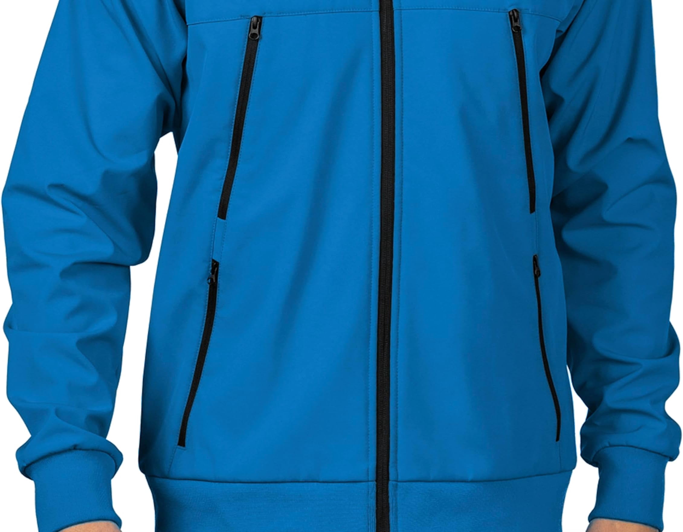 Tri Moutnain Men's Soft Shell Hooded Jacket Microfleece Lining Coat 2x 3x & 4x Only