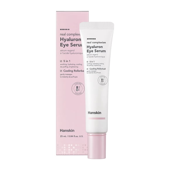 Sérum para ojos Hanskin Real Complexion Hyaluron 25 ml con aplicador