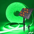 thumbnail image 1 of Solar Neon Light Strip 24V COB Waterproof IP68 Red Green Blue Warm Natural White 320LEDs/m Flexible High Density Linear Lighting, 1 of 6