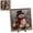 A1-A, variant on Christmas Santa Claus Pearl Diamond Art Kits for Adults 7.87 Inch,Christmas Pearl Painting Art Kits 3D Christmas Pearl Beads Art Craft Holiday Christmas Wall Decor, Handmade Home Decoration Gift