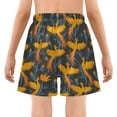 thumbnail image 5 of joogoo Phoenix Yellow Pattern Boys Swim Trunks Beach Swimsuit Shorts Boxer 5-6T, 5 of 8