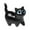 Black, variant on Konghyp Wood Carving Decoration – Cute Wood Ornaments and Handles, Perfect for Home Decor and Birthday Gifts, Adding a Touch of Rustic Charm to Any Space