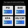 thumbnail image 1 of Smilepp Universal Car Digital Tire Meter Motorcycle Scooter Bike Vehicle Rechargeable LCD Screen Air Pressure Gauge Automobile Blue Type 1, 1 of 6
