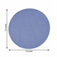 thumbnail image 2 of BalsaCircle 6 Dusty Blue 13" Round Glitter Faux Leather Table PLacemats, 2 of 8