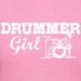 thumbnail image 3 of CafePress - Drummer Girl Women's Dark T Shirt - Women's Traditional Fit Dark T-Shirt, 3 of 4