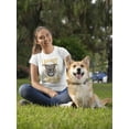 thumbnail image 2 of I Am Not Single I Have A Dog T-Shirt Women -Image by Shutterstock, Female Medium, 2 of 4