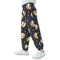 thumbnail image 4 of joogoo Retro Baseball Boys' Sweatpants Jogger Pants 7-8Y, 4 of 8