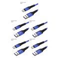 thumbnail image 3 of Cable USB Methold de nylon reemplazo de línea de datos de Carga rápida para Android Micro USB Azul 2M, 3 of 6
