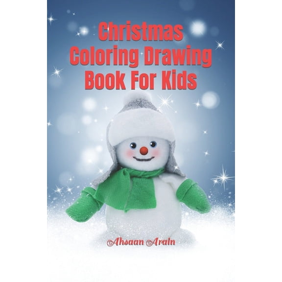 Christmas Coloring Drawing Book For Kids (Paperback)