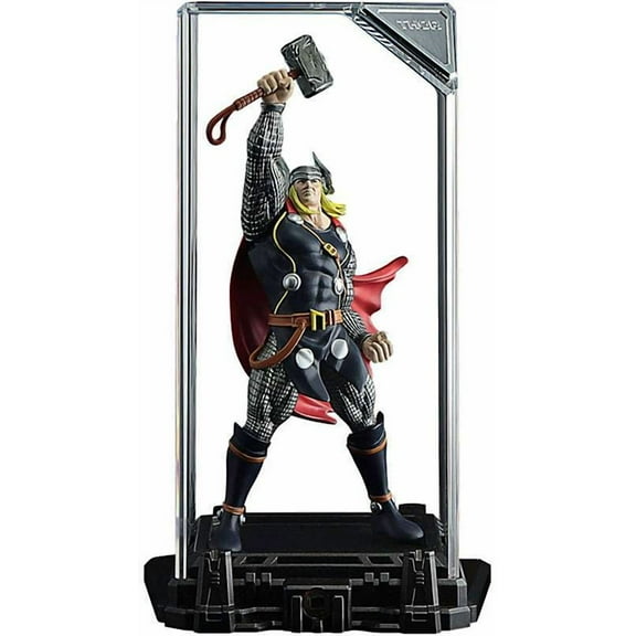 Marvel Super Hero Illuminate Gallery Thor Statue & Display Case