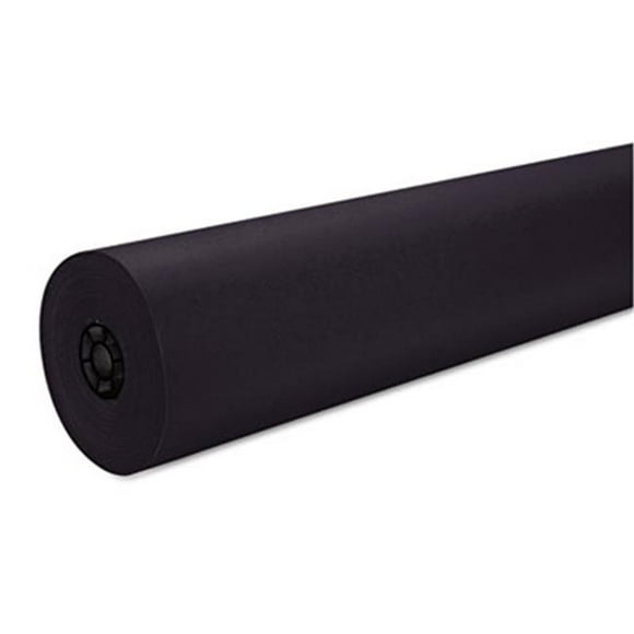 Decorol Flame Retardant Art Rolls- 76 lbs.- 36&amp;quot; x 1000 ft- Black