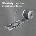 Disposable Hair Catcher Shower Drain Mesh Stickers, DIY Shower Drain