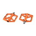 thumbnail image 3 of Mountain Bike Pedals Ultra-Light Nylon Waterproof For Downhill Fixed Gear Bikes Orange, 3 of 10