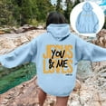 thumbnail image 4 of Christian Hoodies for Women 2025 Jesus Loves You Cute Y2K Graphic Hoodie with Pockets Hooded Sweatshirt Women Pullover, 4 of 6