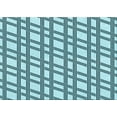 thumbnail image 1 of Ahgly Company Machine Washable Indoor Rectangle Transitional Electric Blue Area Rugs, 6' x 9', 1 of 7