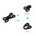 thumbnail image 4 of Uxcell 40pcs Iron Sewing Hooks and Eye Closures 19 mm Long for Bra Clothing Trousers Skirt Sewing DIY Craft, Black, 4 of 6