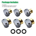 thumbnail image 2 of Speravity 3 juegos fáciles de conectar y desconectar: kit de reparación de tuberías de agua de latón para un conector de reparación de Herramientas y ferretería, 2 of 6