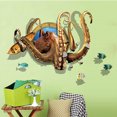 thumbnail image 1 of Adhesivos de pared con diseño de pulpo, diseño 3D de animales marinos, PVC, 60 x 90 cm, autoadhesivo, 1 of 2