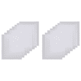 thumbnail image 1 of Canvas Pads 16 Pcs White Rectangle Plastic Mesh Sheet Flexible Plastic Canvas for DIY Crafts Embroidery Crafting Knit, 1 of 7