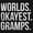 Black, variant on Worlds Okayest Gramps Relative Family Men's Graphic T Shirt Tees Brisco Brands L