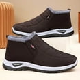 thumbnail image 4 of Women's Winter Snow Boots Warm Fur Lined Outdoor Walking Slip on Ankle Shoes, 4 of 6
