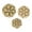 Brown Seagrass Handmade Basket Round S/3 20", 18", 15"H, variant on DecMode Black Seagrass Handmade Spiral Basket Plate Wall Decor (3 Count)